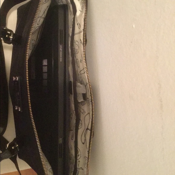 KATE SPADE BLACK LAPTOP BAG WITH SHOULDER STRAP - Picture 4 of 6